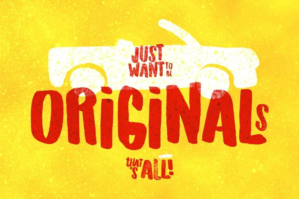 Originals tipos de letras