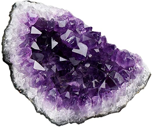 Purple amethyst. Psychology of the colour purple