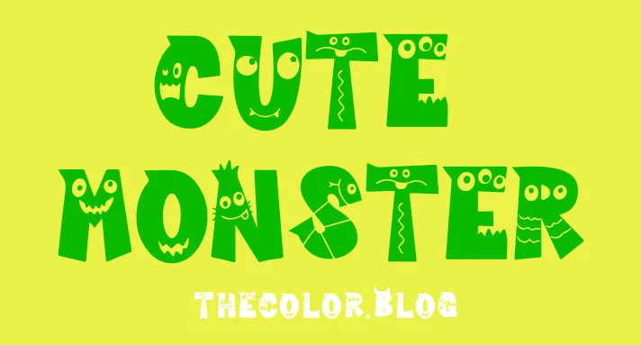 Tipografía de Halloween para niños