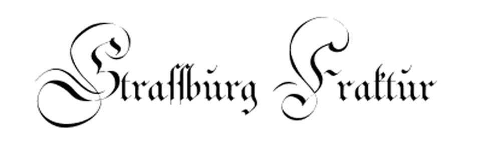 Fraktur gothic letters to download completely free