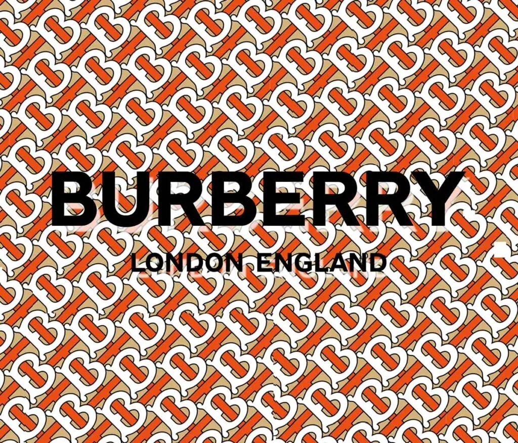 El logo de la marca Burberry.