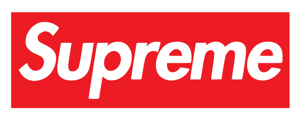 Logo de supreme original.