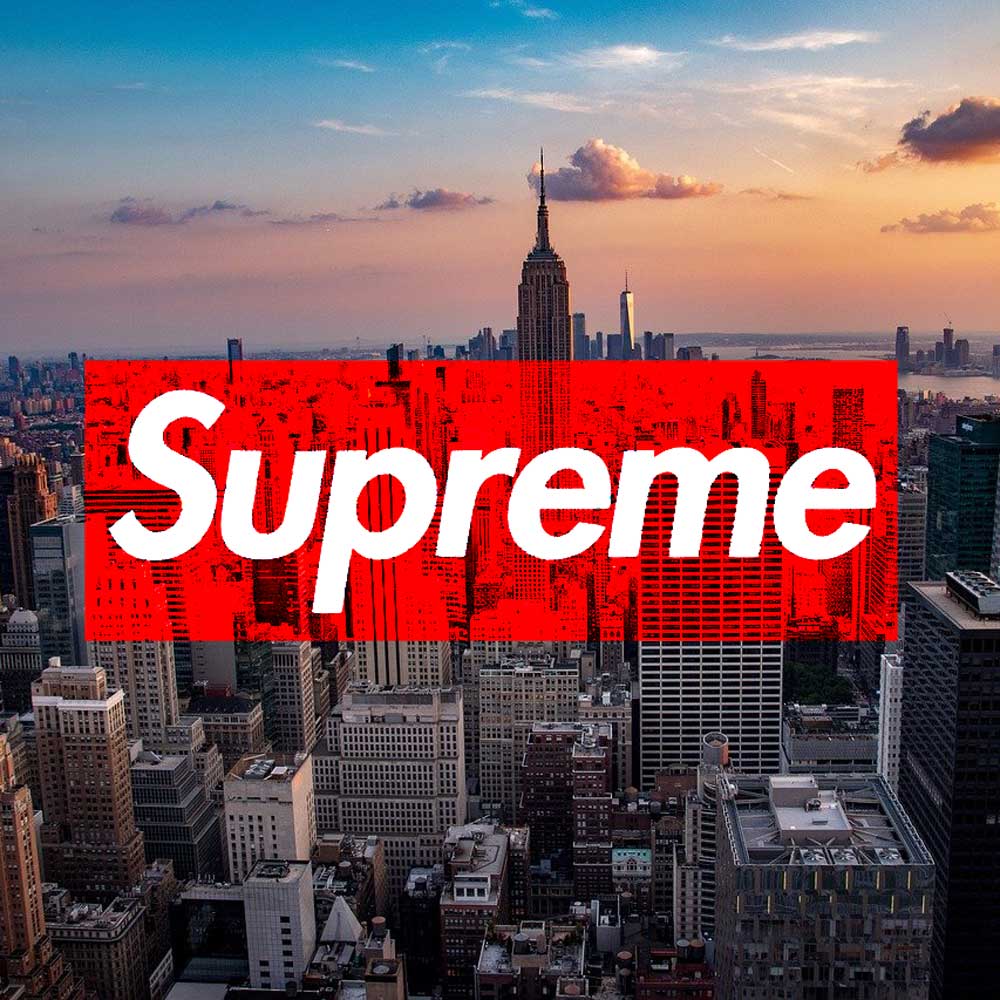 The Supreme logo What is its history? | The Color
