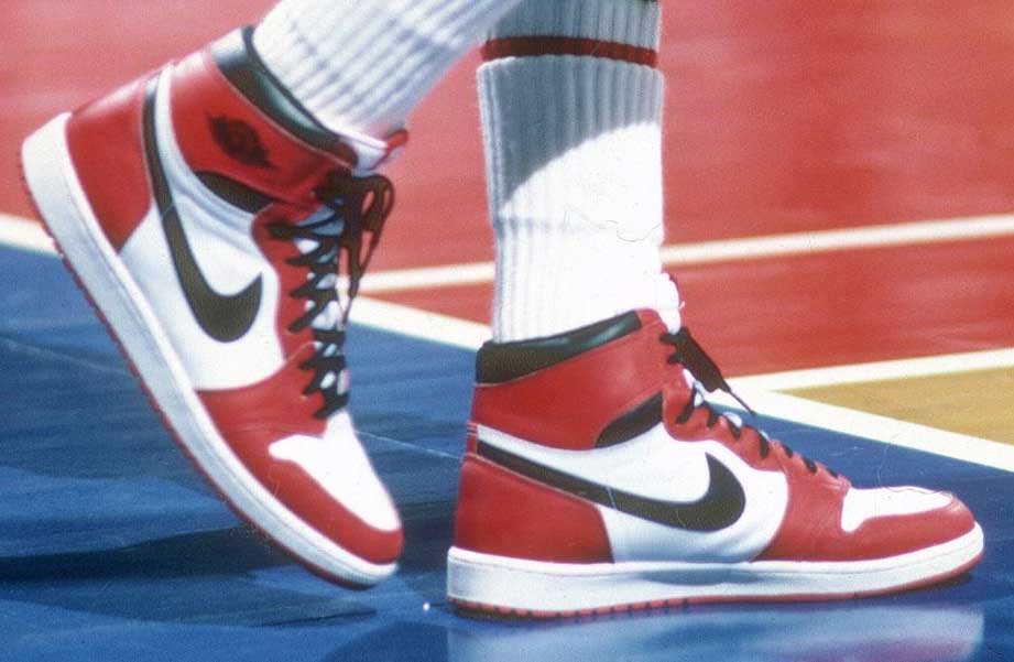 Primeras zapatillas de la marca Jordan