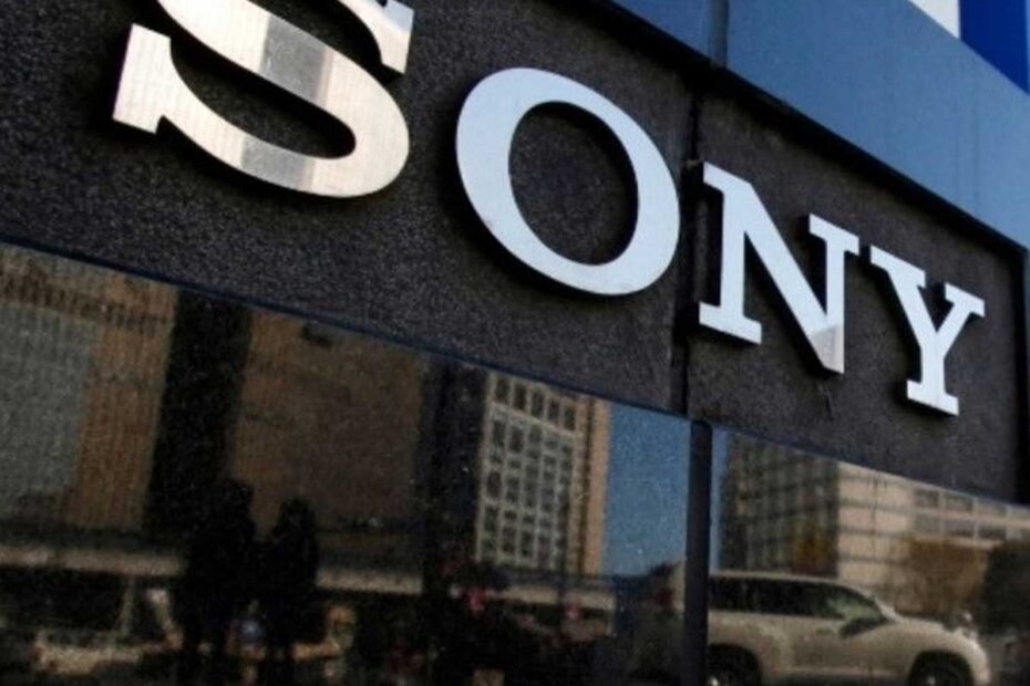 El logo de Sony, la marca de tecnología.