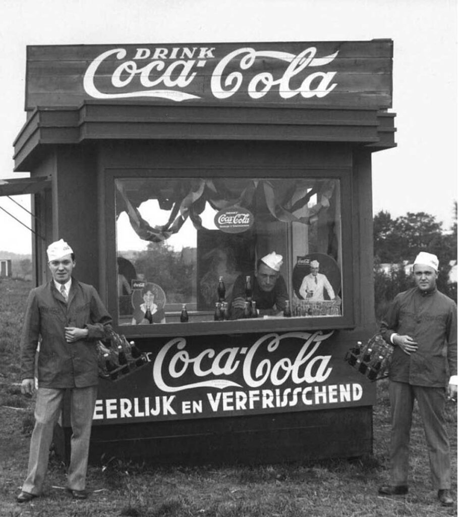 El logo de Coca Cola puede verse prácticamente en cualquier país del mundo.