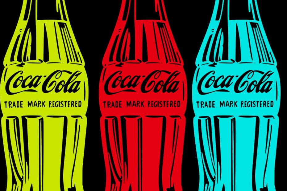 El logo de Coca Cola