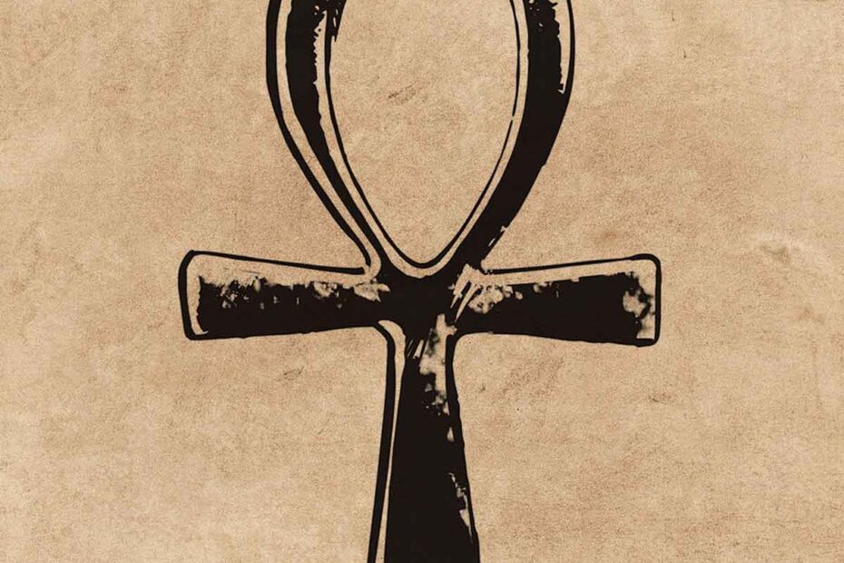 El símbolo del Ankh o cruz egipcia.
