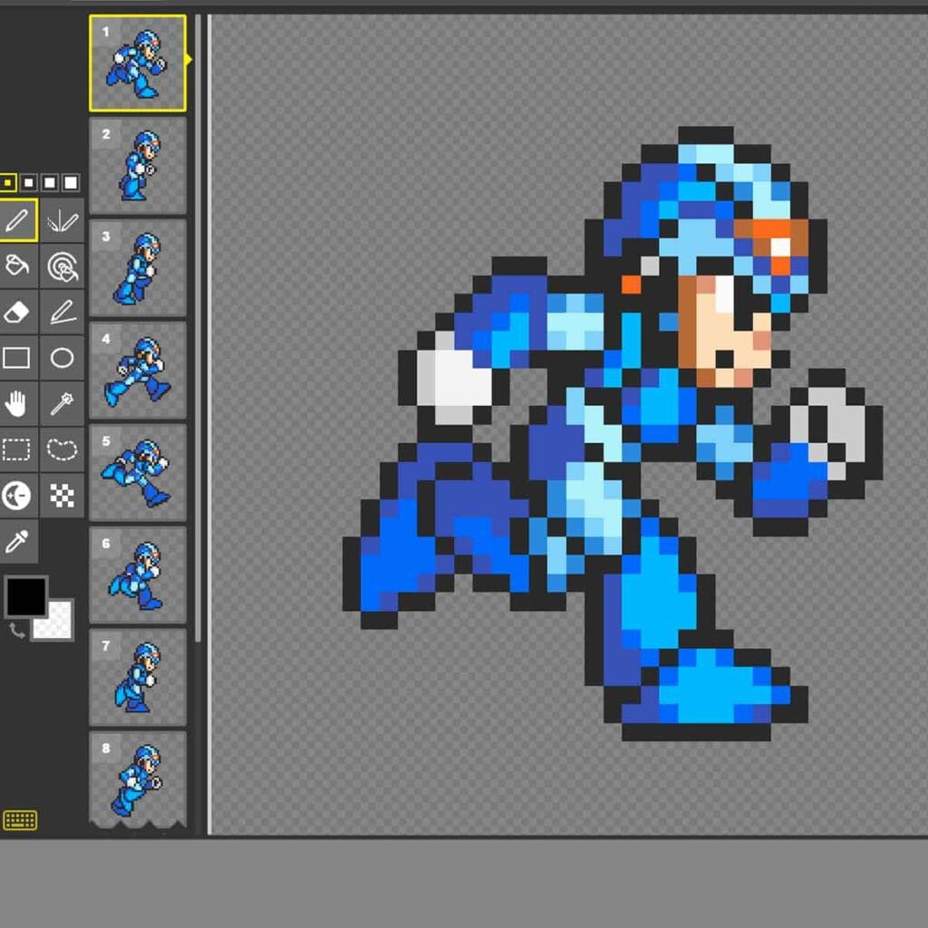 El mejor software para Pixel Art, para principiantes y profesionales de todo tipo.