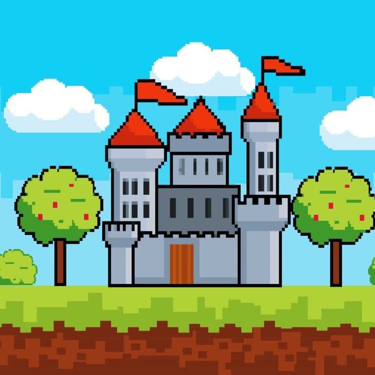 El Pixel Art es un tipo de arte digital que utiliza píxeles simples para realizar obras completas.