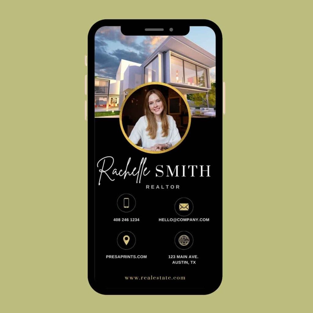 Una tarjeta de visita digital es una manera rápida y sencilla de compartir tus datos de contacto con potenciales clientes.