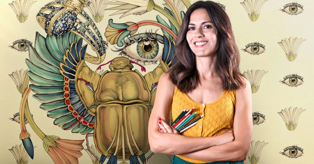 Carmen García Huerta se ha convertido en una leyenda como ilustradora de moda