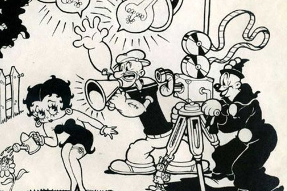 Los estudios Fleischer forman parte de la historia de los dibujos animados.
