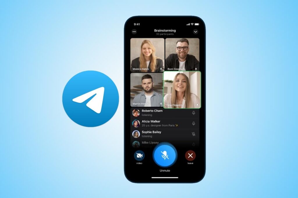 Como hacer videollamada por Telegram