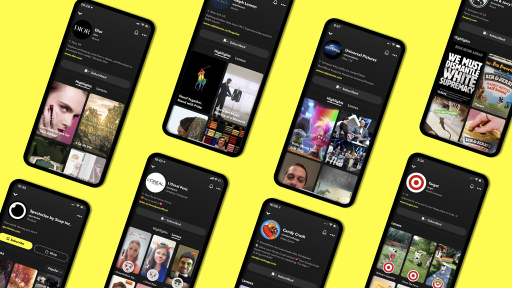  Los Perfiles de Marca en Snapchat son la estrategia de la app para el social commerce