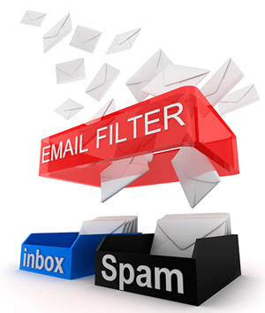 El filtro de spam es una de las aplicaciones más útiles