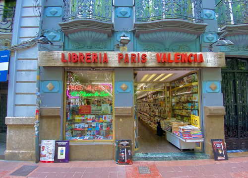 Top de librerías en Valencia: Paris Valencia 
