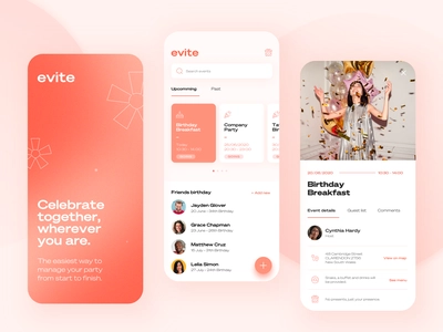 Apps para diseñar invitaciones de boda: Evite