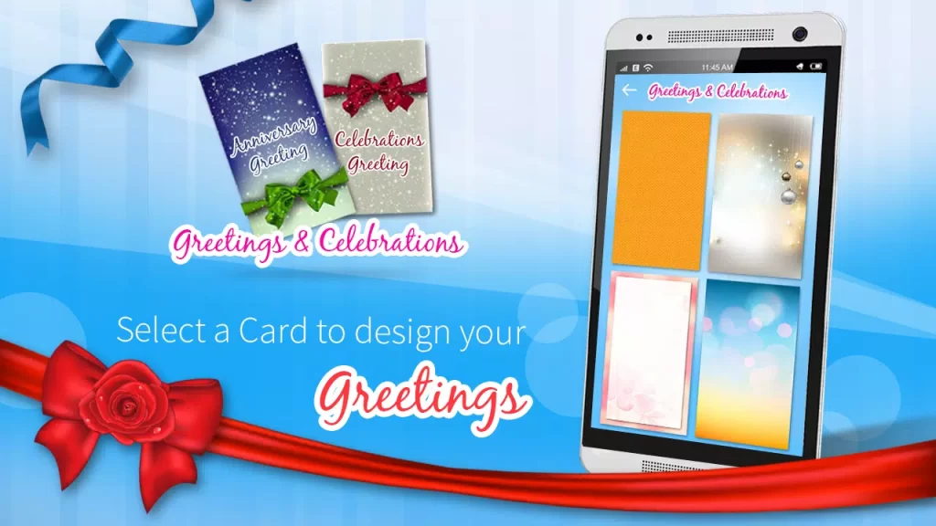 Apps para diseñar invitaciones de boda: Greeting Maker