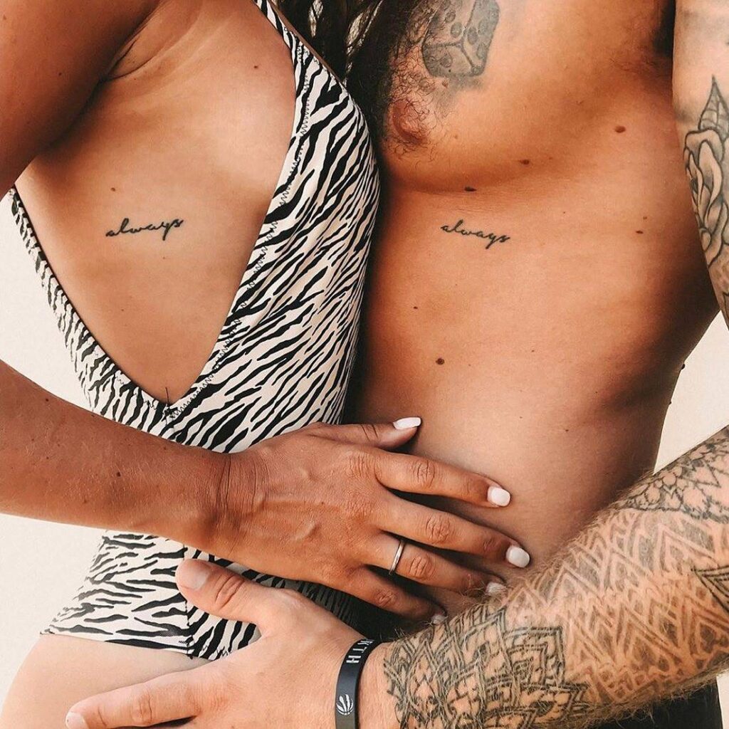  Tatuajes para pareja sexys