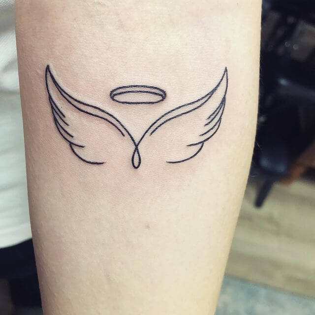 Tatuajes para chicas: Alas de ángel 