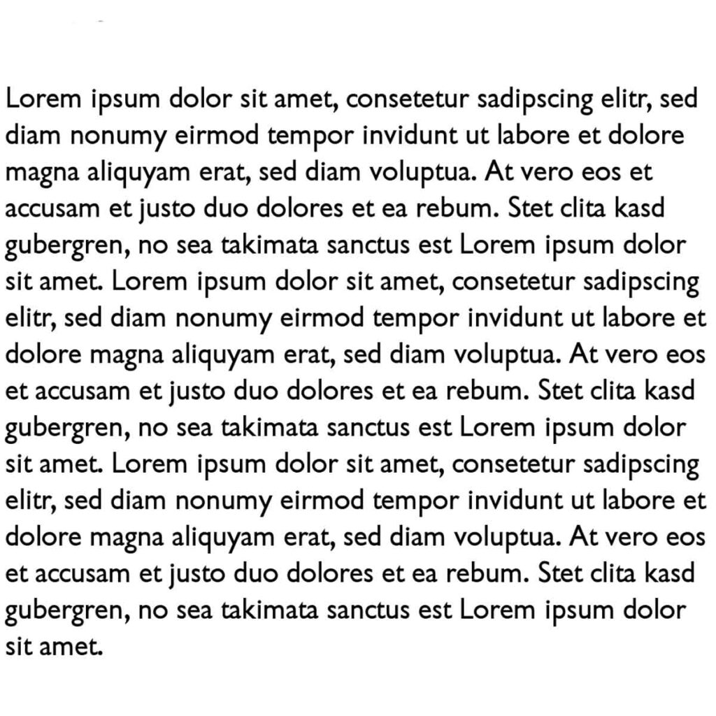 Texto completo del lorem ipsum dolor et amet.