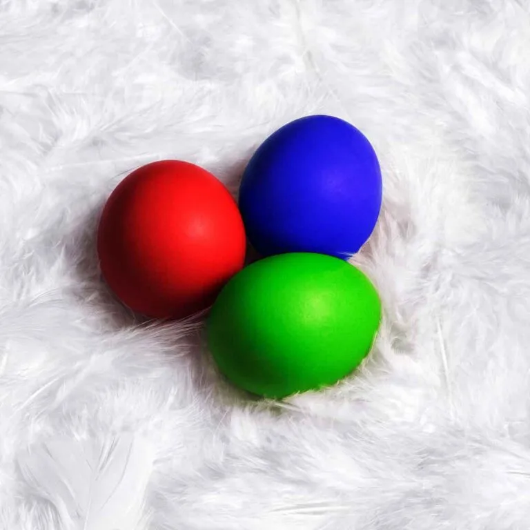 El sistema RGB se basa en tres colores primarios.