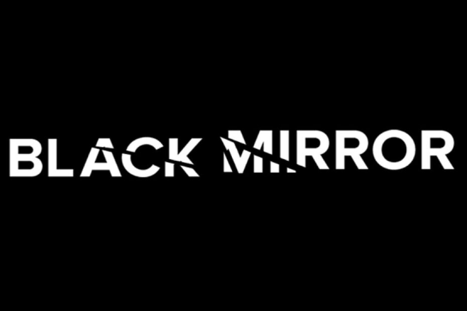 Logo y tipografía de Black Mirror.