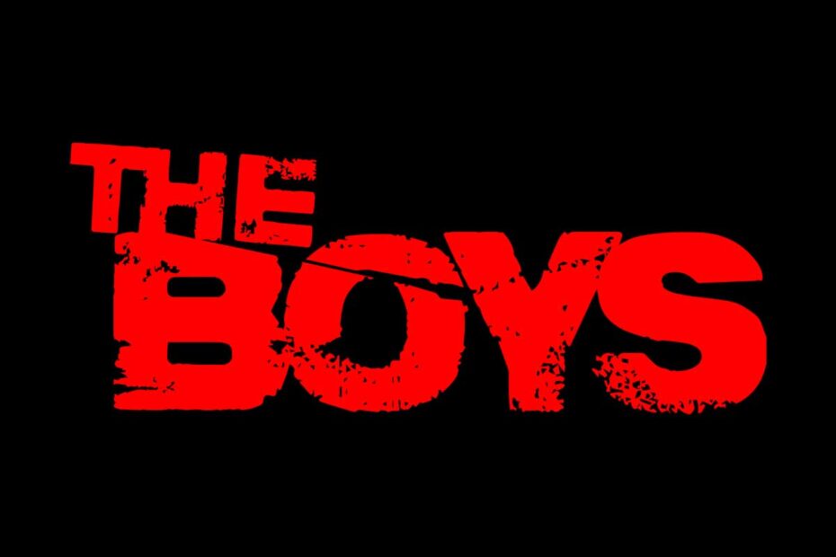 Logo y tipografía de la serie The Boys.
