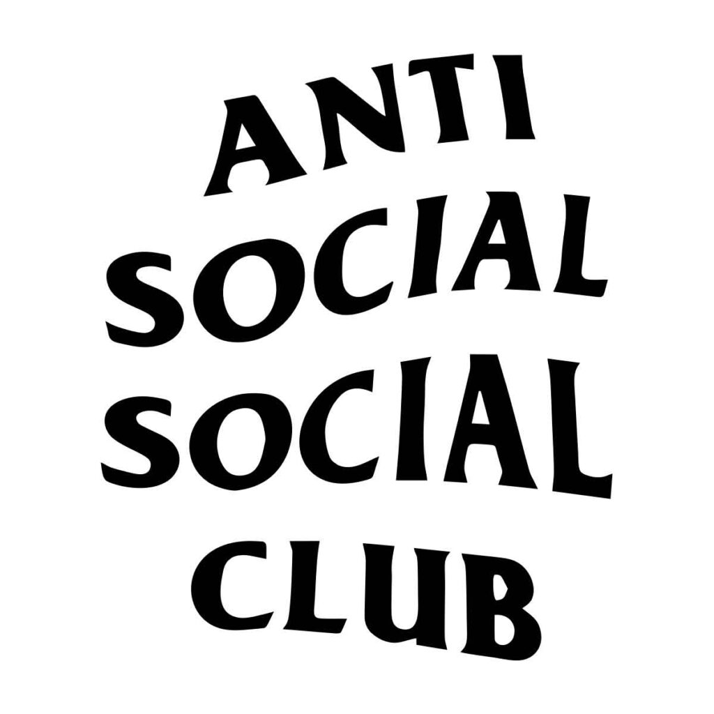 Logo de la marca Anti Social Social Club.