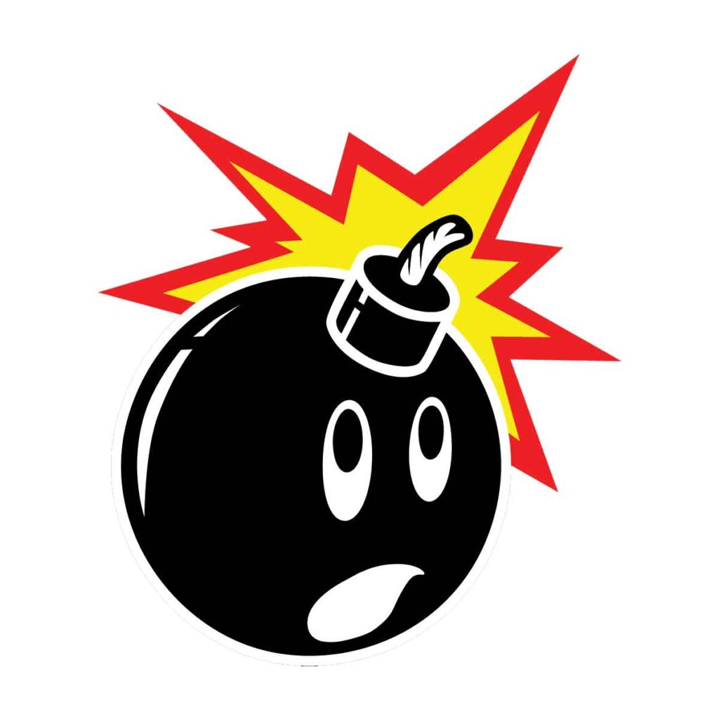 Logo de The Hundreds de Adam Bomb.